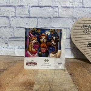 Boardwalk Puzzle Company
Happy llama ween 
1000 piece puzzle